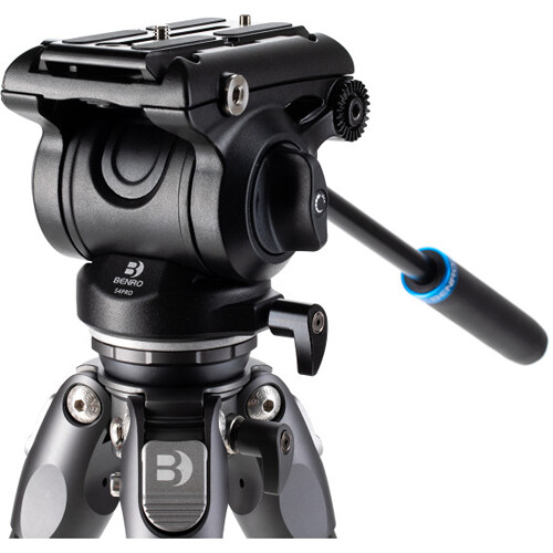 Benro TTOR34CLVS4PRO штатив Tortoise с видеоголовой/карбоновый с цангами