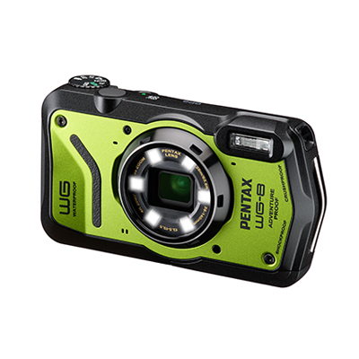 Водонепроницаемый фотоаппарат PENTAX WG-8 зеленый (EU, без AC)