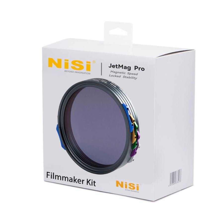 Набор светофильтров NiSi JetMag Pro Filmmaker Kit 82MAG (FS ND 2 Stop, FS ND 3 Stop, FS ND 4 Stop, Black Mist 1/8, адаптеры 67mm/72mm/77mm/82mm, крышки, чехол)