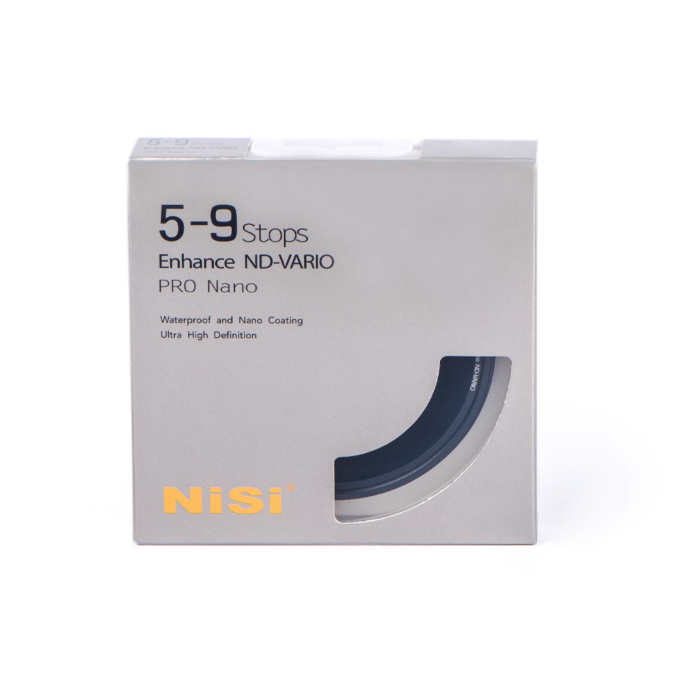 Светофильтр Nisi Enhance ND-VARIO  5-9 stops 52mm нейтрально-серый переменной плотности